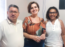 Presidenta do SINTERO visita Sede da CUT/RO em Encontro de Fortalecimento Sindical