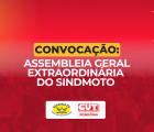 Convocação: Assembleia Geral Extraordinária do SINDMOTO