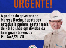 Governo de Rondônia quer perdoar mais de R$ 1 bilhão de reais em dívidas da Energisa
