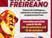 SINTERO LANÇA CONCURSO EM COMEMORAÇÃO AO CENTENÁRIO DE PAULO FREIRE