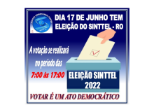 Eleição do SINTTEL Rondônia terá chapa única